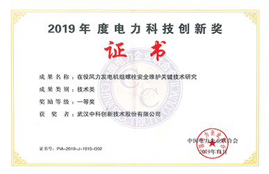 2019度电力创新奖