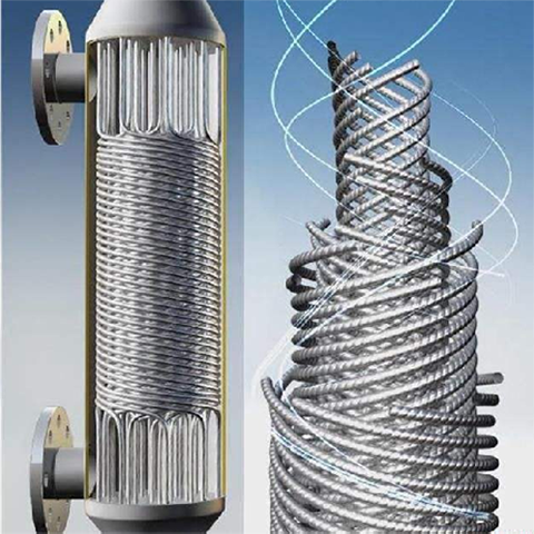 螺旋换热管电磁导波检测