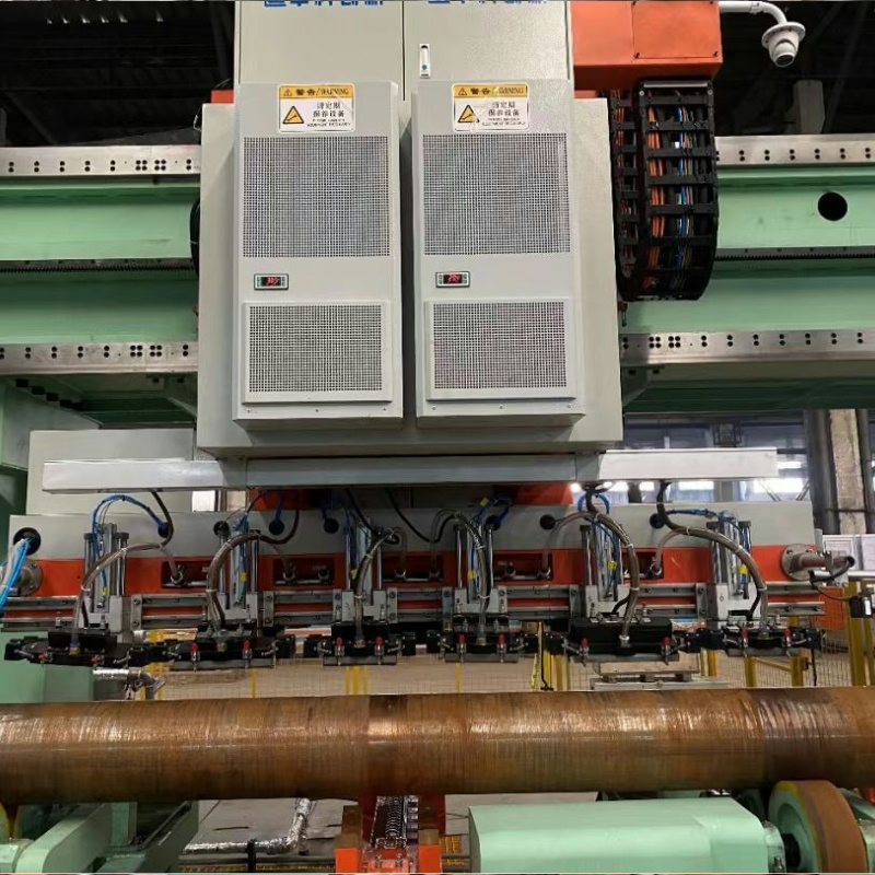 无缝管相控阵超声波自动检测系统